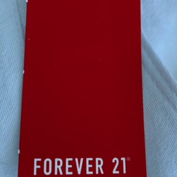 Forever 21 Skinny White Pants With Zipper Detail - Picture 4 of 8